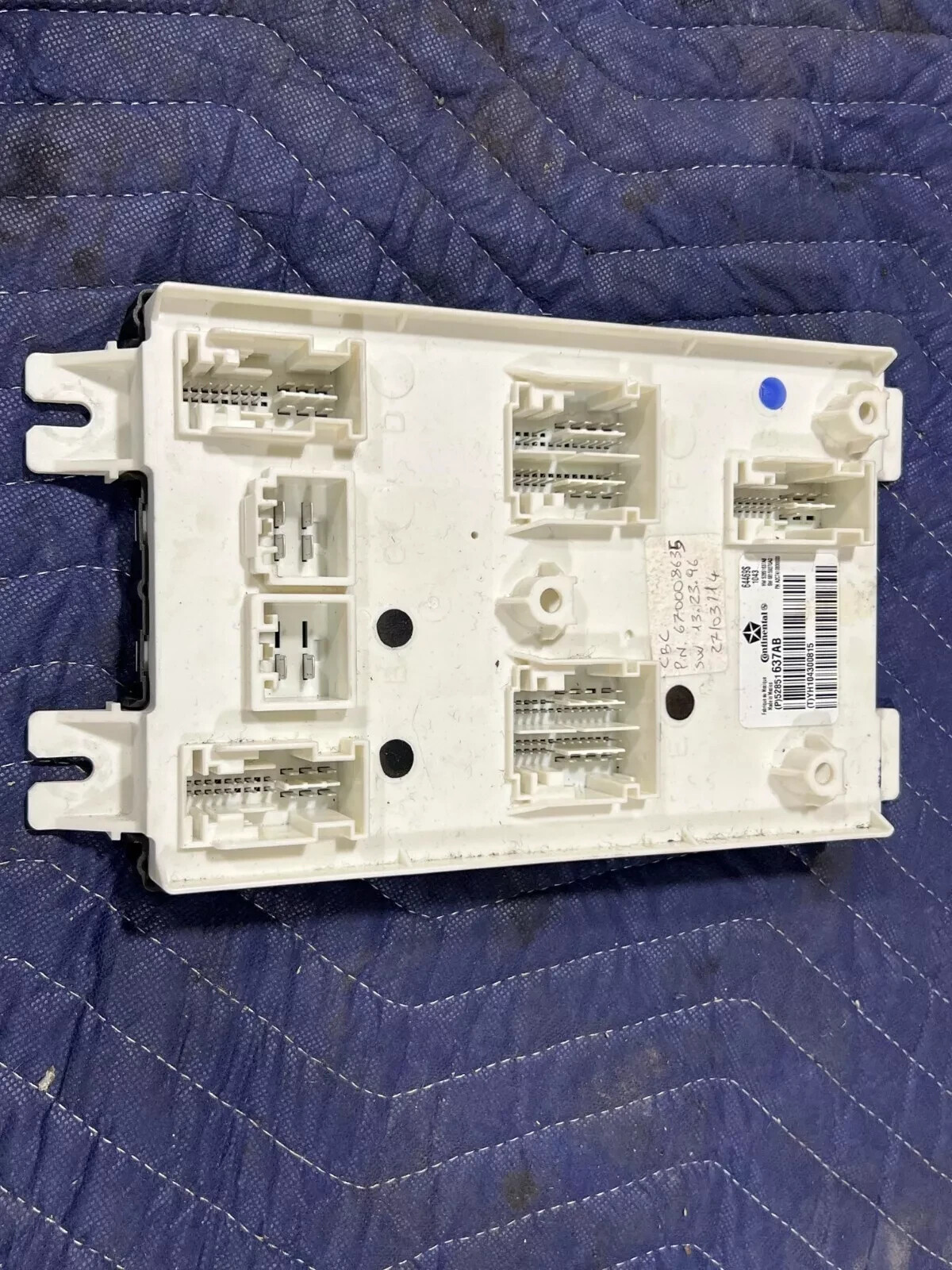 Maserati Quattroporte, Body Control Computer Module, Used, P/N 52851637AB