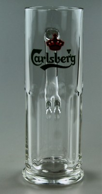 Carlsberg Dänemark Bierseidel 0,4l Bierkrug Henkelglas 0090