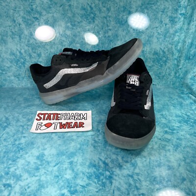 Vans Ultimate Waffle Women s  Black Low Top Athletic Shoes Sneakers Size 9