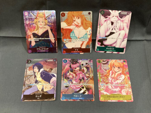 ONE PIECE Card Nami Premium Card Collection Girls Edition Set of 6 JP - Afbeelding 1 van 13