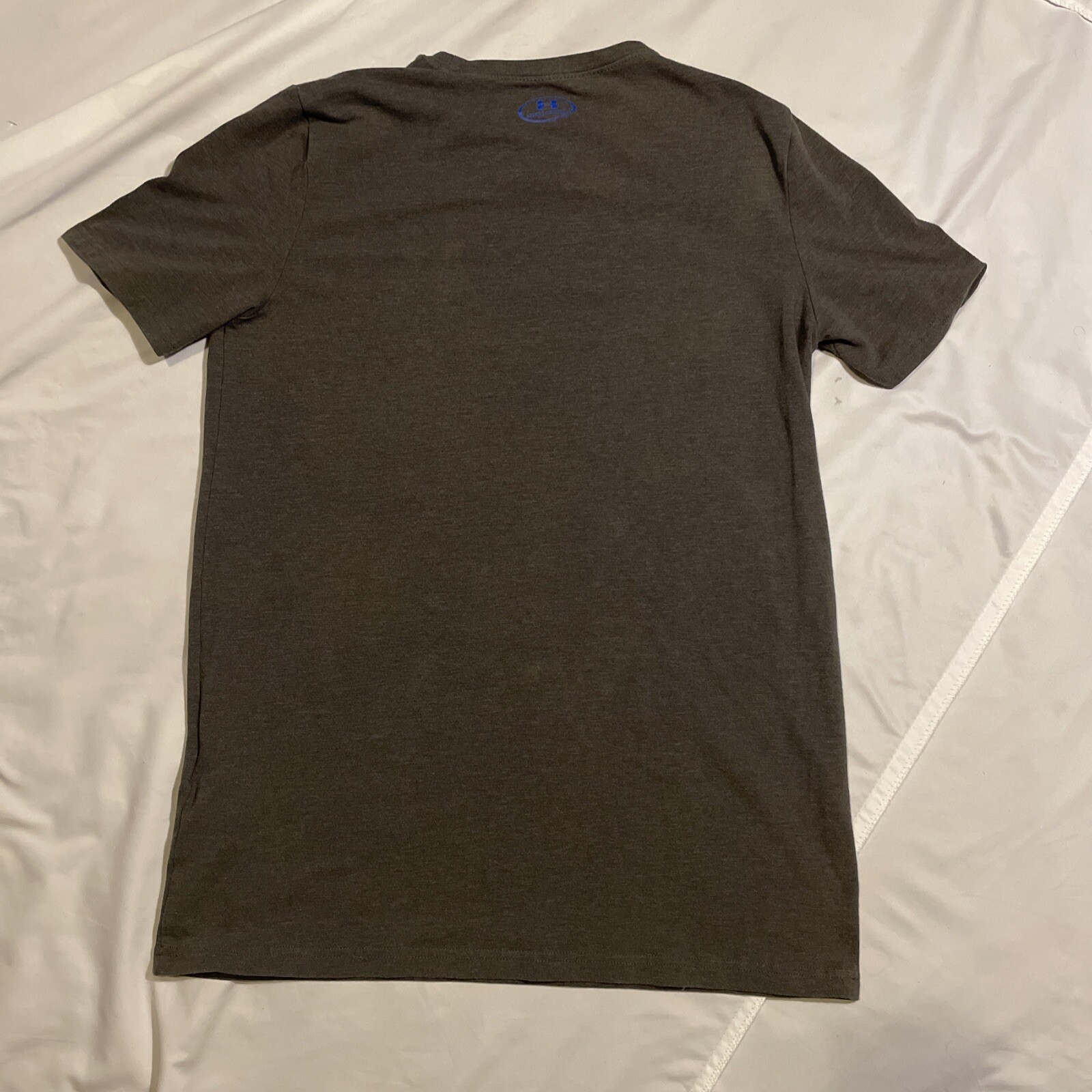 Under Armour Shirt Youth XL Black Gray Serious Speed Crew Gym Training  NM66 thumbnail 6