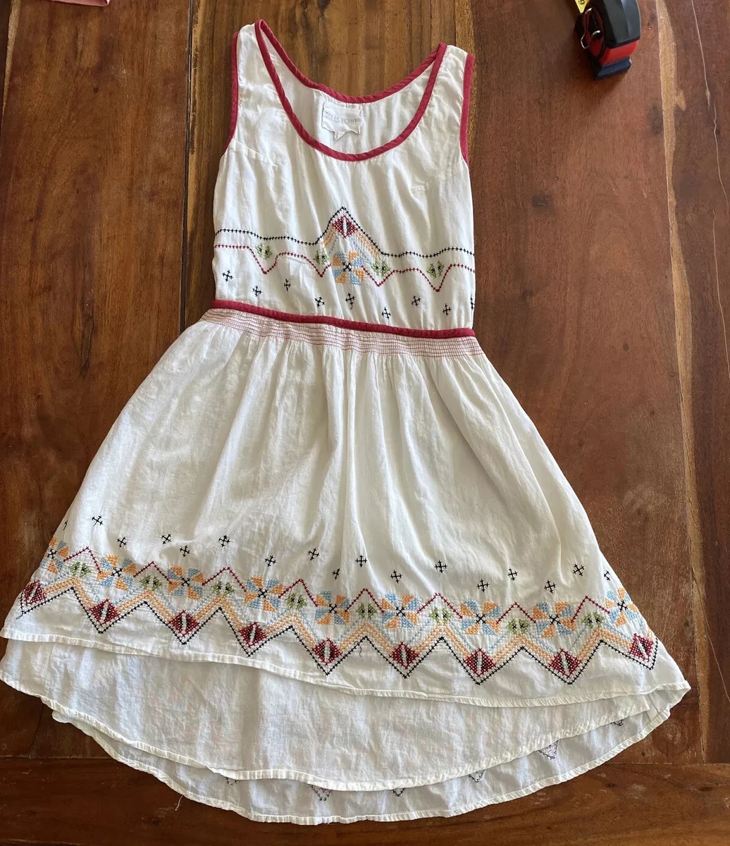 J taylor sleeveless embroidered cheap floral fit & flare dress