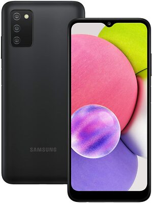 Samsung Galaxy A03S A037F/DS 4GB Ram 32GB Rom Dual SIM Schwarz
