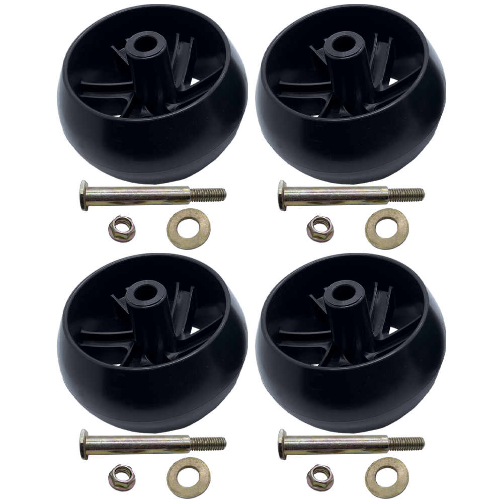 4PK Husqvarna Deck Wheels and Hardware Kit 589527301 532174873 AYP