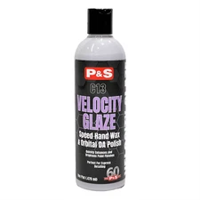 P&S Velocity Glaze | Fast Wax | Easy On Off | Dark Colors