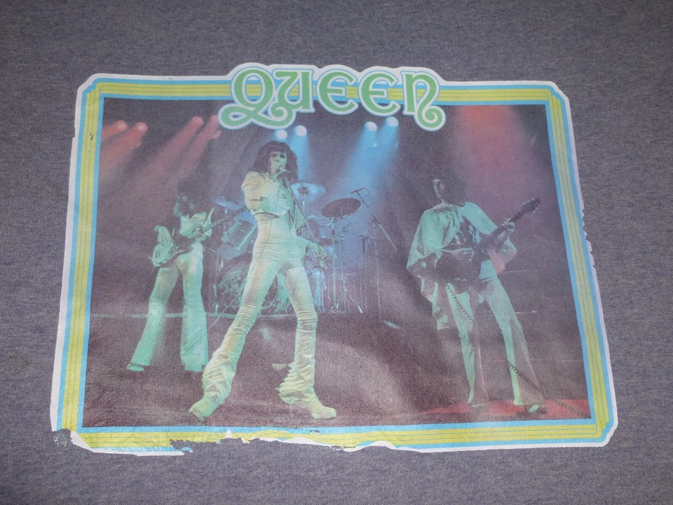 Camiseta vintage Queen para hombre talla grande puntada única hecha en EE. UU. - SIN RESERVA Foto 2 de 4