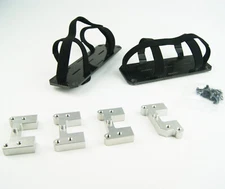 Carbon Fiber Battery Tray Straps Mount Brace fit Losi Desert Buggy XL DBXL 2.0 E