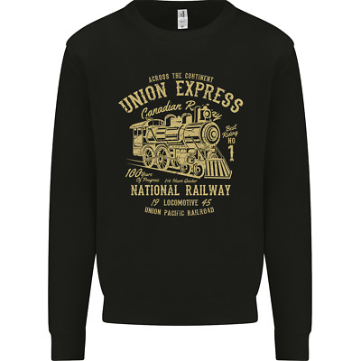 Eisenbahn Zug Trainspotter Trainspotting Kinder Sweatshirt Pullover