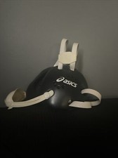 Asicis Adult Unisex Snap Down Ear Guard With Chin Cup Wrestling Head Gear