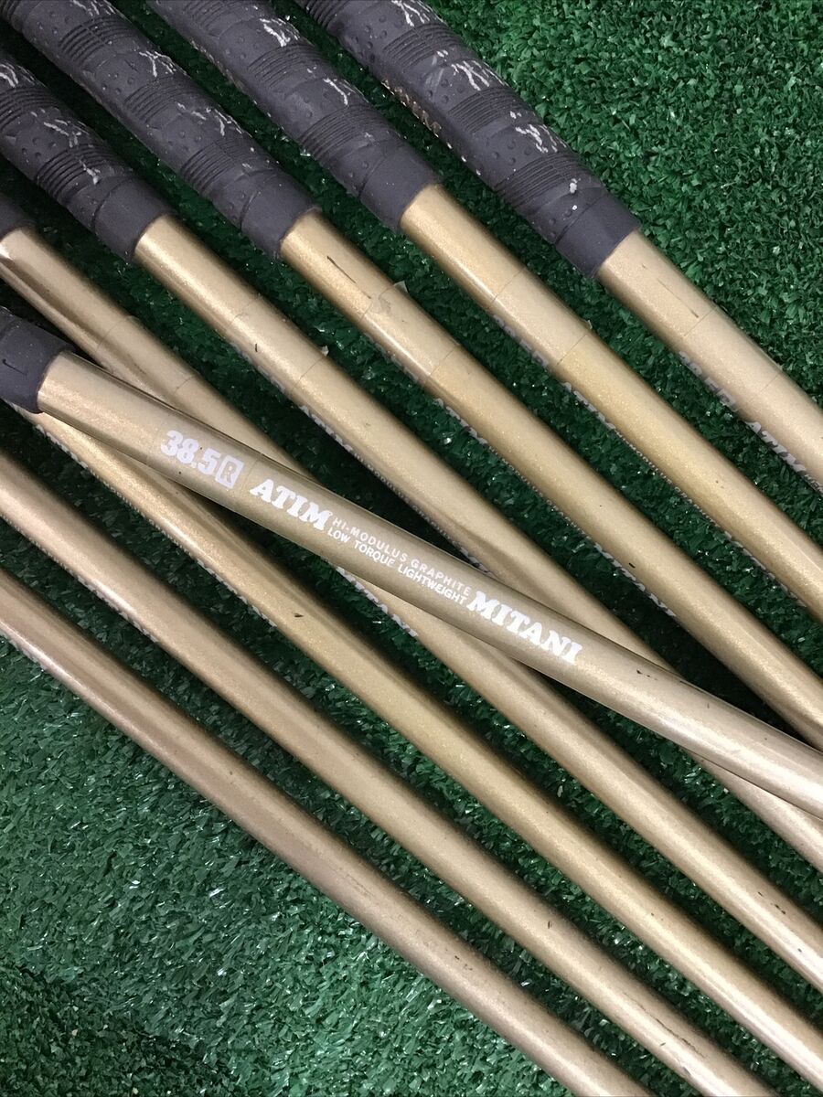 Mitani Atim Japan Irons Set 3-PW-SW Regular Graphite Shafts Mitani Atim Japan Irons Set 3-PW-SW Regular Graphite Shafts