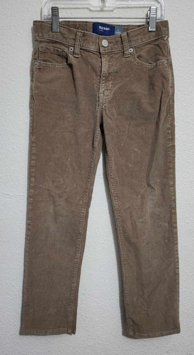 Black Boys Plus Size Sturdy Fit Adjustable Waist Chino Trousers 30