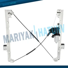Power Window Regulator w/ Motor Front Left Driver Side For Chevy GMC Cadillac