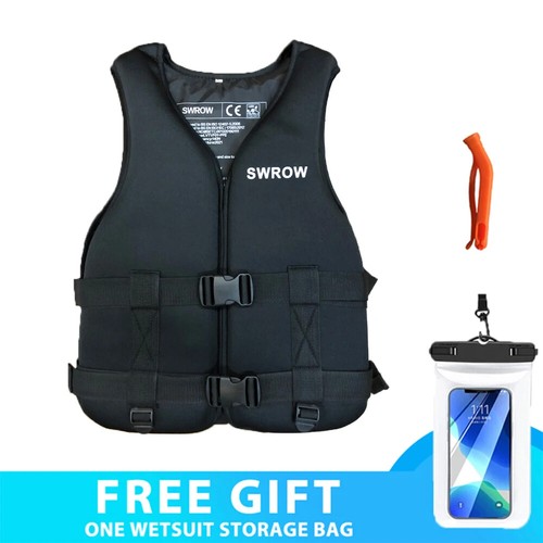 Neoprene Life Vest Water Sports Fishing Kayaking Boating Swimming Surf Jackets - Picture 28 of 28