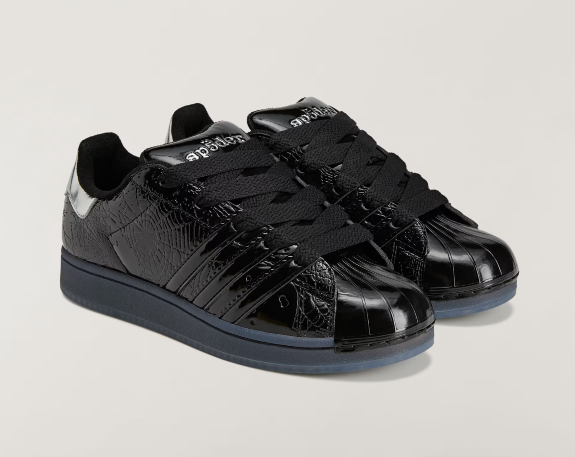 Size 7.5 - Sp5der x adidas Superstar Black for sale online | eBay