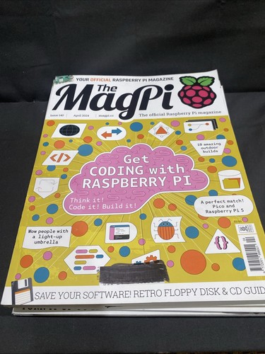 7 Magpi + Hackspace Magazine Lot - Pico 2 - Retro Gaming - Horror Classics - Picture 2 of 7