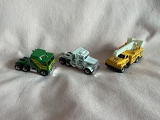 MATCHBOX CONVOY 1980’s CABS X2 & TELEPHONE UNIT TRUCK ALL LOOSE AND GOOD PLAYED.