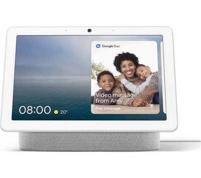 Google Nest Hub Max Freisprecheinrichtung Sprachbefehle Smart Speaker - Kreide