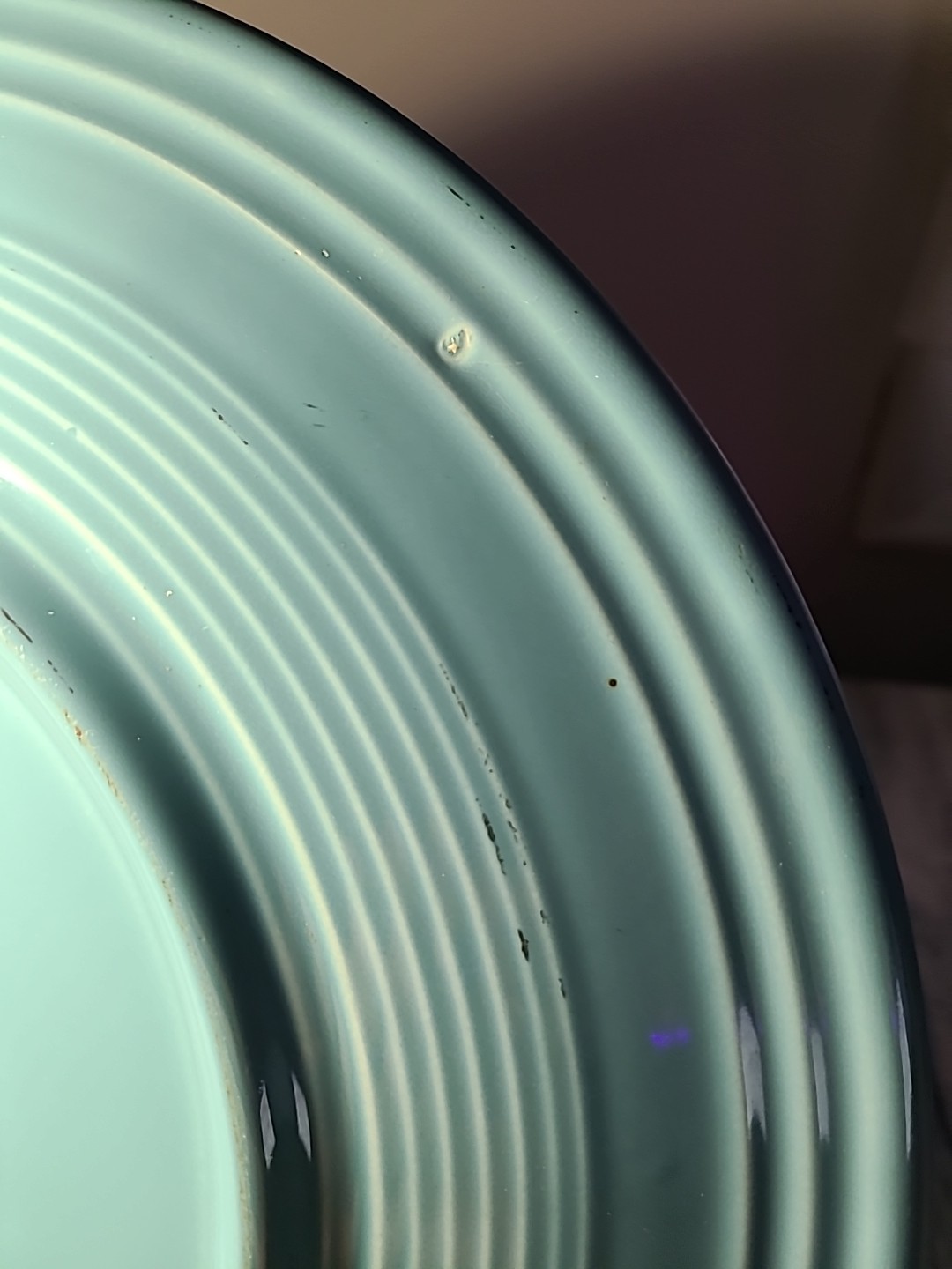 FIESTA HLO USA Genuine Light Blue 12" Chop Plate Excellent Condition