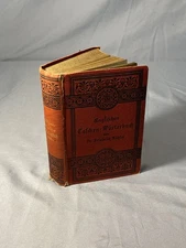 German-English Dictionary - Antique 19th Century Pocket-Sized