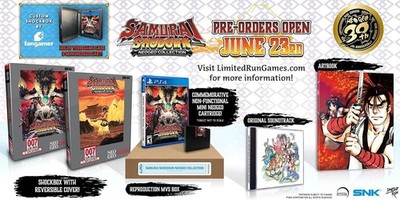 NEW SEALED PlayStation 4 Samurai Shodown NEOGEO Collection Classic Edition PS4