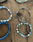LOT OF 6 FRESHWATER PEARL BRACELETS — photo 3