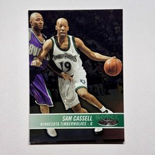 2004-05 NBA Hoops #15 Sam Cassell Hoops 100 096/100 Timberwolves