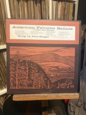 Pete Seeger- American Favorite Ballads, Vol. 4 1961 FA-2323 Vinyl 12'' Vintage