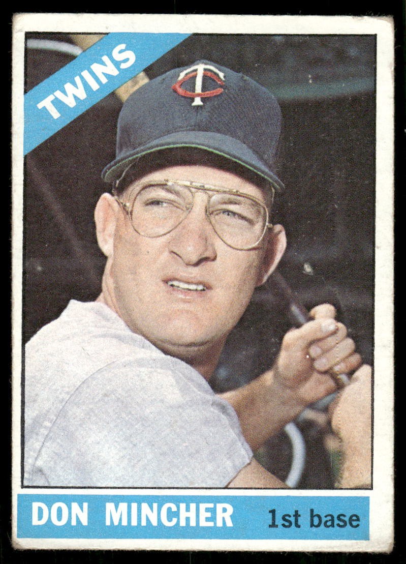 1966 Topps #388 Don Mincher