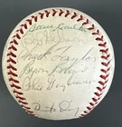 1969 SL Cardinals TEAM SIGNED NL Baseball 16 sigs w/ Brock Gibson Carlton Torre