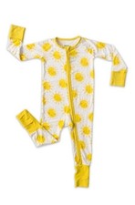 Little Sleepies Sunshine Zippy Bamboo Pajamas 6-12 Months