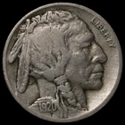 1920 s 5C Buffalo Nickel Circulated Coin