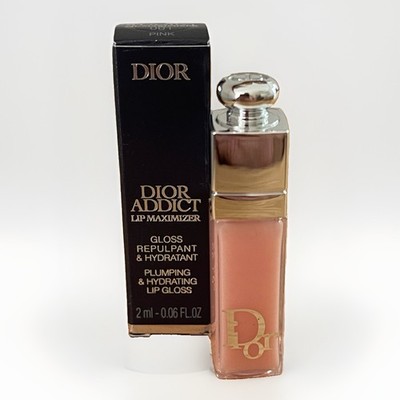 DIOR ADDICT LIP MAXIMIZER Plumping & Hydrating Lip Gloss 001 Pink Mini 2 ML