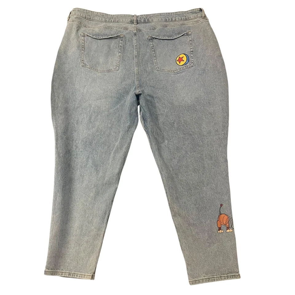 Pixar Her Universe Jeans Womens 28 Plus Toy Story Straight-Leg Feature Iconic - Image 2 of 4