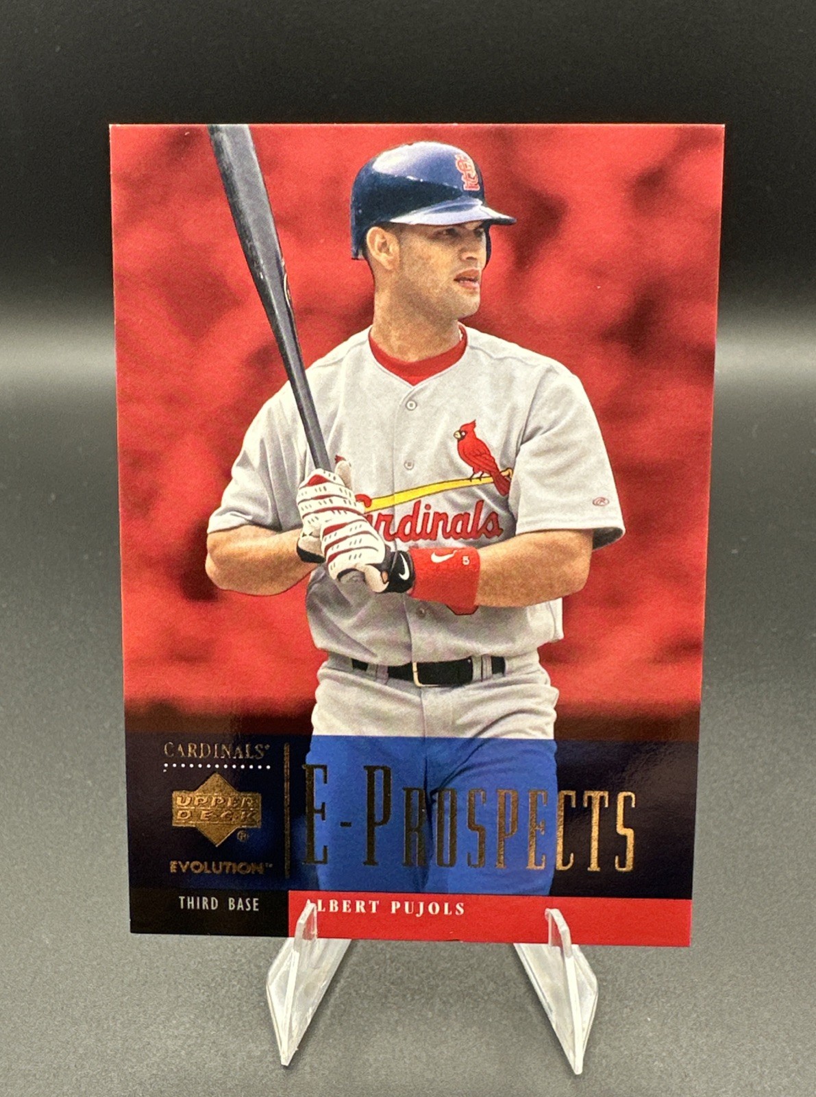 2001 Upper Deck Evolution #92 Albert Pujols RC Rookie Cardinals /2250
