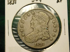 1831   Bust Half Dollar Item # 11209