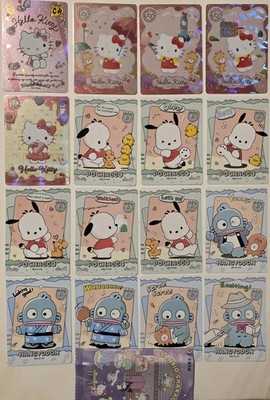 Hello Kitty Pochacco Hangyodon Sanrio Official Trading Cards Kabao Doujin Karten