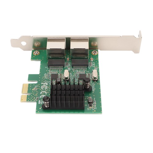 PCIe X1 Network Card RTL8111G Dual Port Gigabit Ethernet PC Network Adapter NEW - Afbeelding 12 van 12