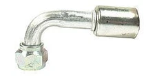 Vintage Air 35833-VUG - -10AN 90° Beadlock O-Ring Fitting without 134a Service