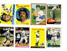 2010 Topps Baseball Vintage Legends Lot Of (14) Different Cards NM-MINT