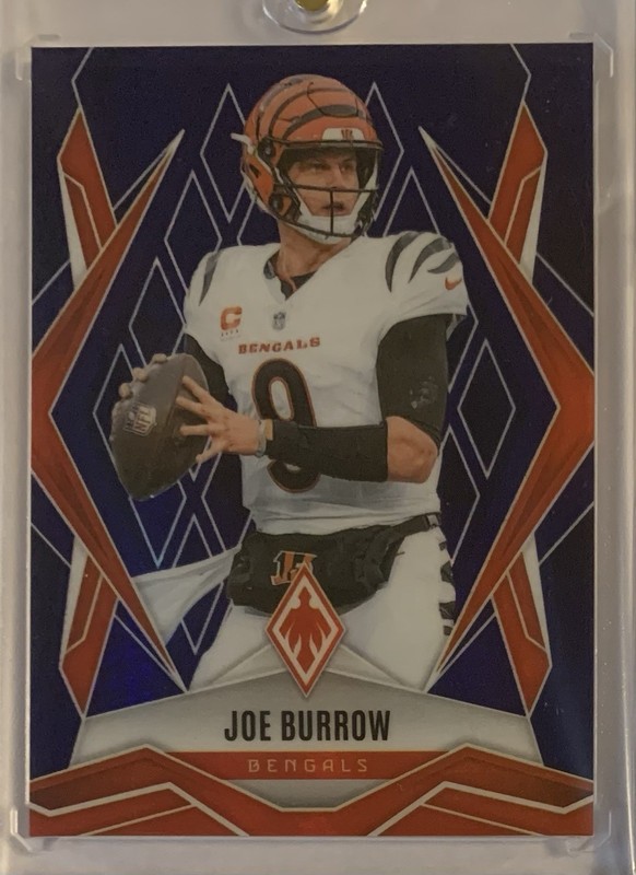 2025 Panini Phoenix Bengals Joe Burrow Blue Winter  21/199