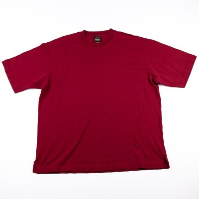 Neiman Marcus Exclusive T Shirt Mens XXL Red Luxury Designer Tee Cotton Casual