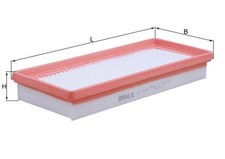 MAHLE Luftfilter LX 2034 Filtereinsatz für SMART 451 FORTWO CDi 300 301 400 401