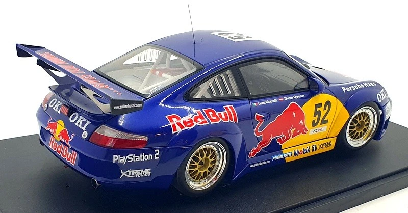 Autoart 1/18 Scale Diecast 80473 - Porsche 911 996 GT3 RSR 2004 Red Bull #52 - Image 2 of 4