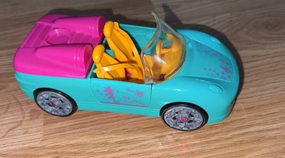 Polly pocket Mattel Fashion 2007 Electropop World Convertible Aqua Car Toy Y2K