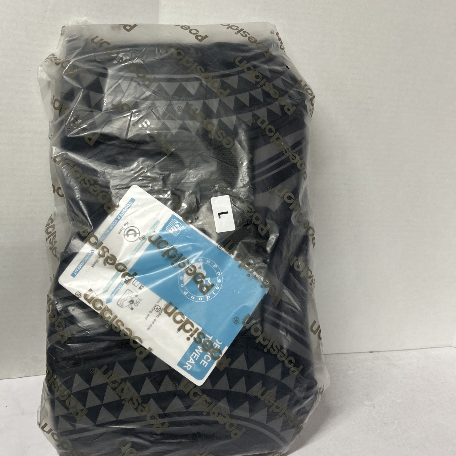 Adjustable Life Vest with Zipper Front, Geometric Print - Safety Buckles D-1-C