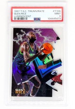 1997-98 Topps Stadium Club Triumvirate Luminescent #T10A Glen Rice PSA 9