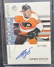 2019-20 SP Authentic Future Watch #220 German Rubtsov RC AUTO /999 - FLYERS