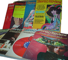 STEREO REVIEW MAGAZINE 1976 8 ISSUES High Fidelity Record Equipment
