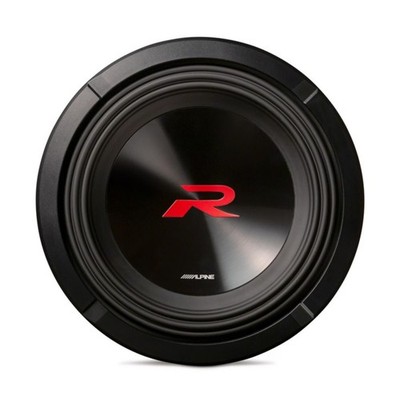 Alpine R2-W10D2 Sub 10'' 25cm R Serie Subwoofer Dual 2 Ohm Schwingspulen 750w RMS