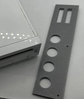 Nintendo Wii GameCube Port Door Panel Replacement No More Doors! - Image 1 of 3
